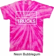 Distressed Ford Trucks Adult Twist Tie Dye Shirt