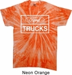 Distressed Ford Trucks Adult Twist Tie Dye Shirt