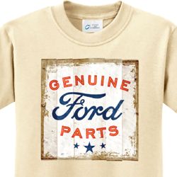 Distressed Genuine Ford Parts Kids Shirts