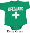 Distressed Lifeguard Baby Onesie