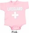Distressed Lifeguard Baby Onesie