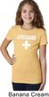 Distressed Lifeguard Girls Shirt