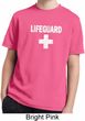Distressed Lifeguard Kids Moisture Wicking Shirt