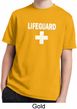 Distressed Lifeguard Kids Moisture Wicking Shirt