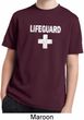 Distressed Lifeguard Kids Moisture Wicking Shirt