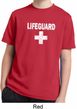 Distressed Lifeguard Kids Moisture Wicking Shirt