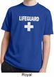 Distressed Lifeguard Kids Moisture Wicking Shirt
