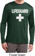 Distressed Lifeguard Mens Dry Wicking Long Sleeve Shirt