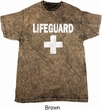 Distressed Lifeguard Mineral Tie Dye Shirt