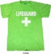 Distressed Lifeguard Mineral Tie Dye Shirt