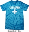 Distressed Lifeguard Spider Tie Dye Shirt