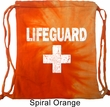 Distressed Lifeguard Tie Dye Bag