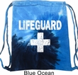 Distressed Lifeguard Tie Dye Bag