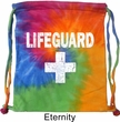 Distressed Lifeguard Tie Dye Bag