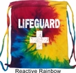 Distressed Lifeguard Tie Dye Bag