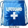 Distressed Lifeguard Tie Dye Bag