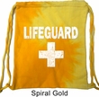 Distressed Lifeguard Tie Dye Bag