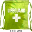 Distressed Lifeguard Tie Dye Bag