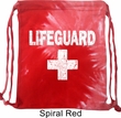 Distressed Lifeguard Tie Dye Bag