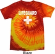 Distressed Lifeguard Tie Dye Shirt