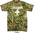 Distressed Lifeguard Tie Dye Shirt