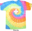 Distressed Lifeguard Tie Dye Shirt