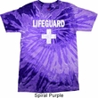 Distressed Lifeguard Tie Dye Shirt