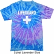 Distressed Lifeguard Tie Dye Shirt
