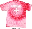 Distressed Lifeguard Tie Dye Shirt