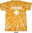 Distressed Lifeguard Twist Tie Dye Shirt