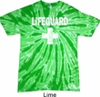 Distressed Lifeguard Twist Tie Dye Shirt