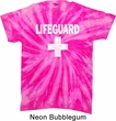 Distressed Lifeguard Twist Tie Dye Shirt