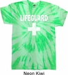 Distressed Lifeguard Twist Tie Dye Shirt