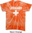 Distressed Lifeguard Twist Tie Dye Shirt
