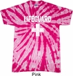 Distressed Lifeguard Twist Tie Dye Shirt