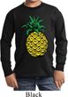 Distressed Pineapple Kids Long Sleeve Shirt