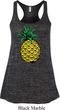 Distressed Pineapple Ladies Flowy Racerback Tanktop