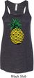 Distressed Pineapple Ladies Flowy Racerback Tanktop