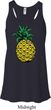 Distressed Pineapple Ladies Flowy Racerback Tanktop