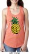 Distressed Pineapple Ladies Ideal Tank Top