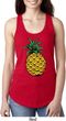 Distressed Pineapple Ladies Ideal Tank Top