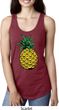 Distressed Pineapple Ladies Ideal Tank Top