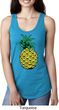 Distressed Pineapple Ladies Ideal Tank Top
