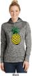 Distressed Pineapple Ladies Moisture Wicking Hoodie
