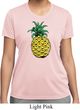Distressed Pineapple Ladies Moisture Wicking Shirt