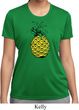 Distressed Pineapple Ladies Moisture Wicking Shirt