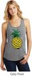 Distressed Pineapple Ladies Racerback Tank Top