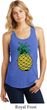 Distressed Pineapple Ladies Racerback Tank Top