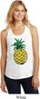 Distressed Pineapple Ladies Racerback Tank Top