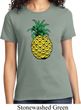 Distressed Pineapple Ladies Shirt